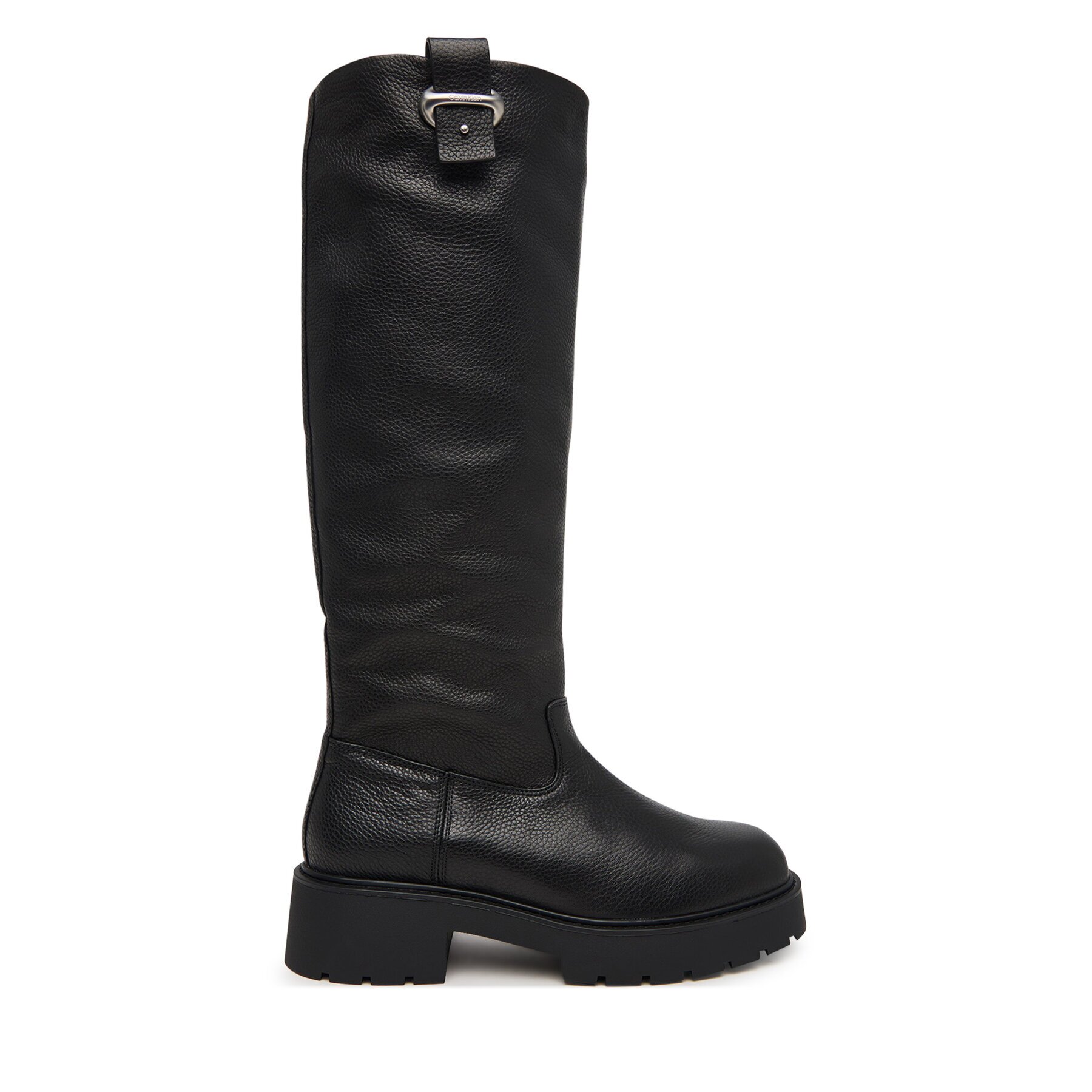 Calvin Klein Ботуши Chunky High Boot Lth Hdw HW0HW03201