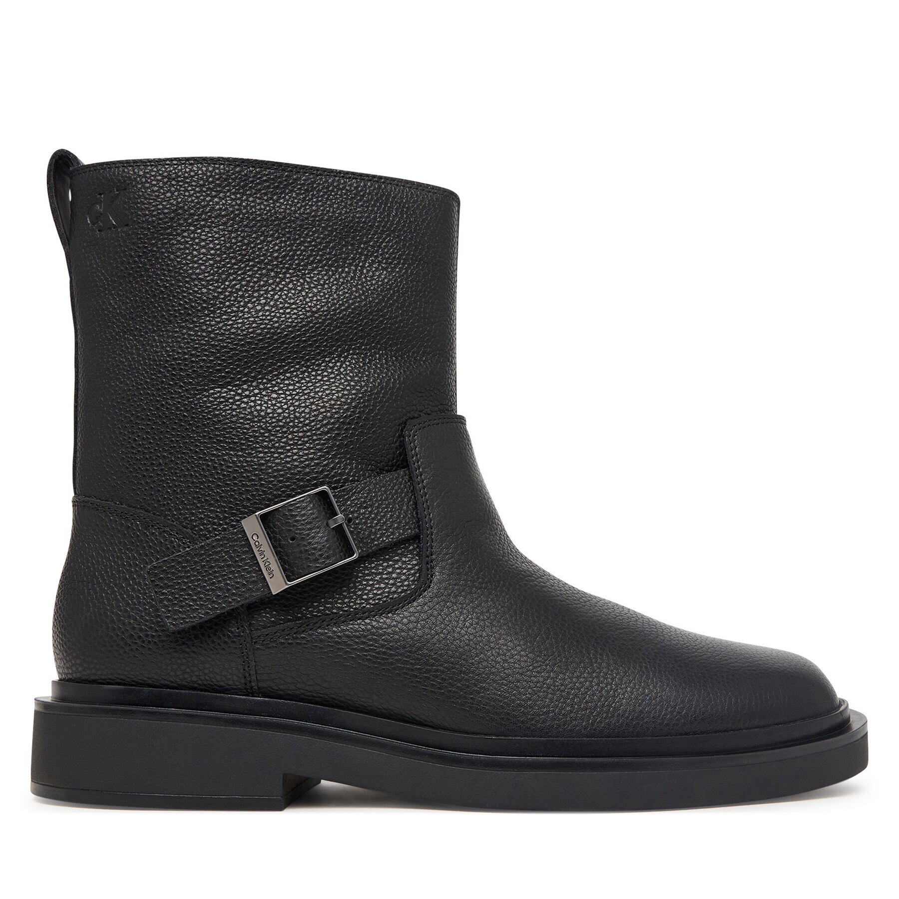 Calvin Klein Ботуши Sq Rubber Boot Buckle Lth HM0HM02353