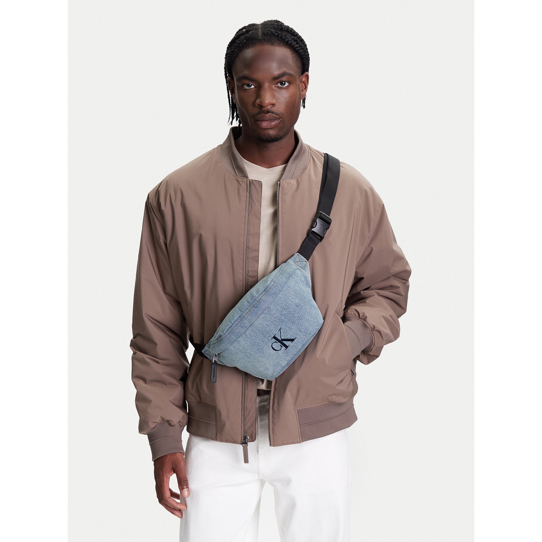 Calvin Klein Чанта за кръст﻿ Ckj Denim Waistbag LV04G3149G