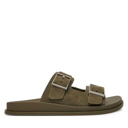 Calvin Klein Чехли City Sandal Buckle Suede HW0HW03130