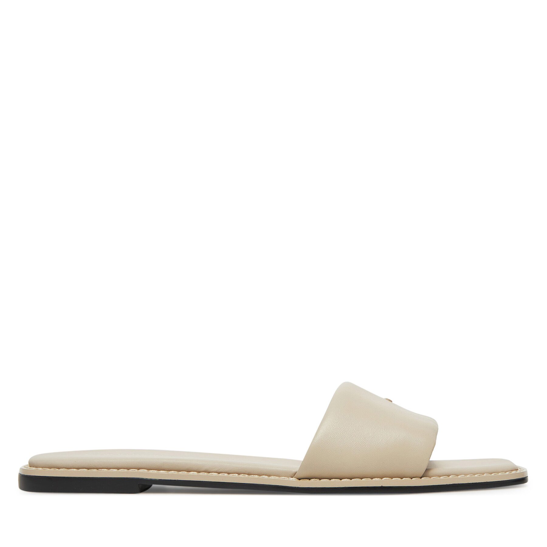Calvin Klein Чехли Flat Sandal Square Hf Lth HW0HW02652