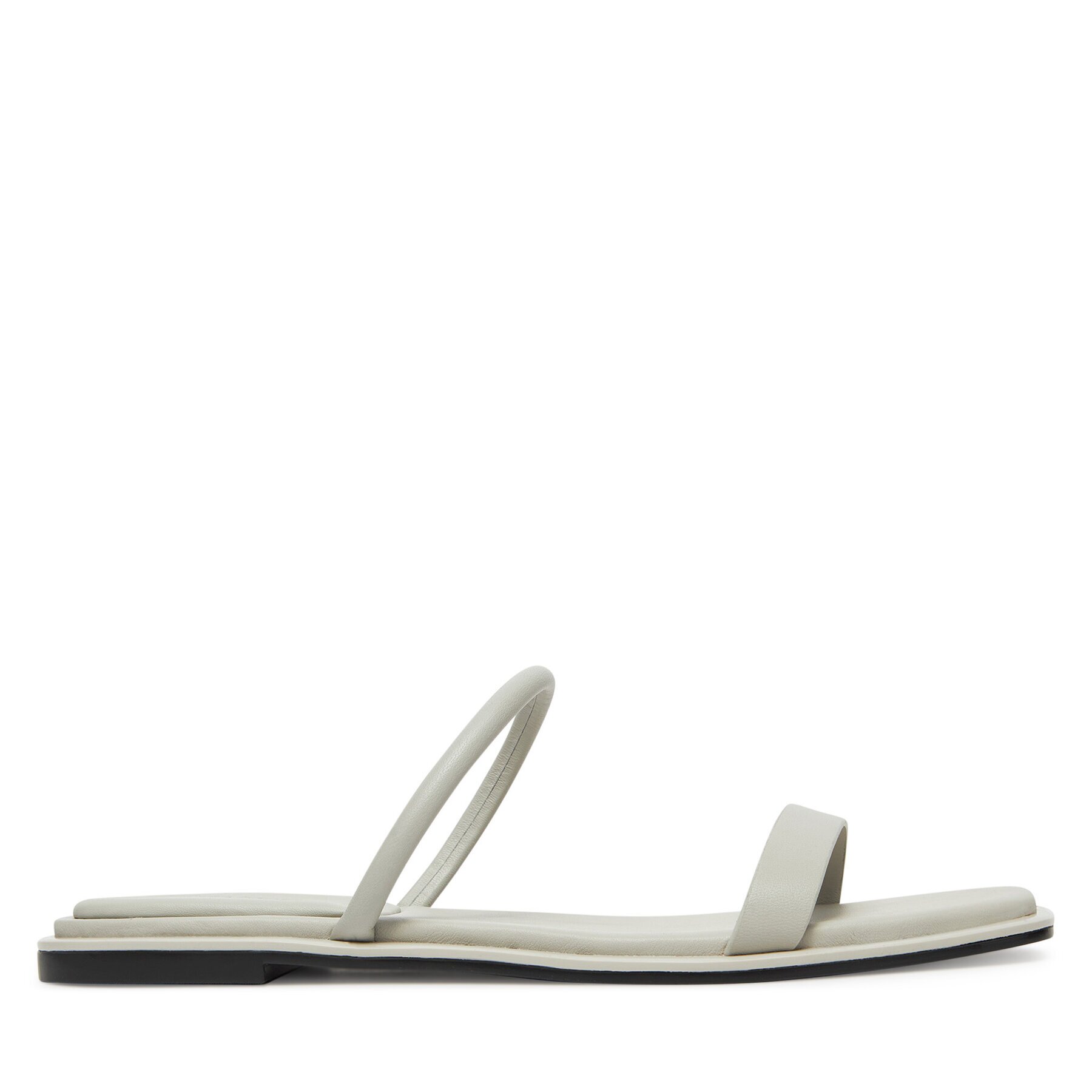 Calvin Klein Чехли Flat Sandal Squared 2-Bar Lth HW0HW02532