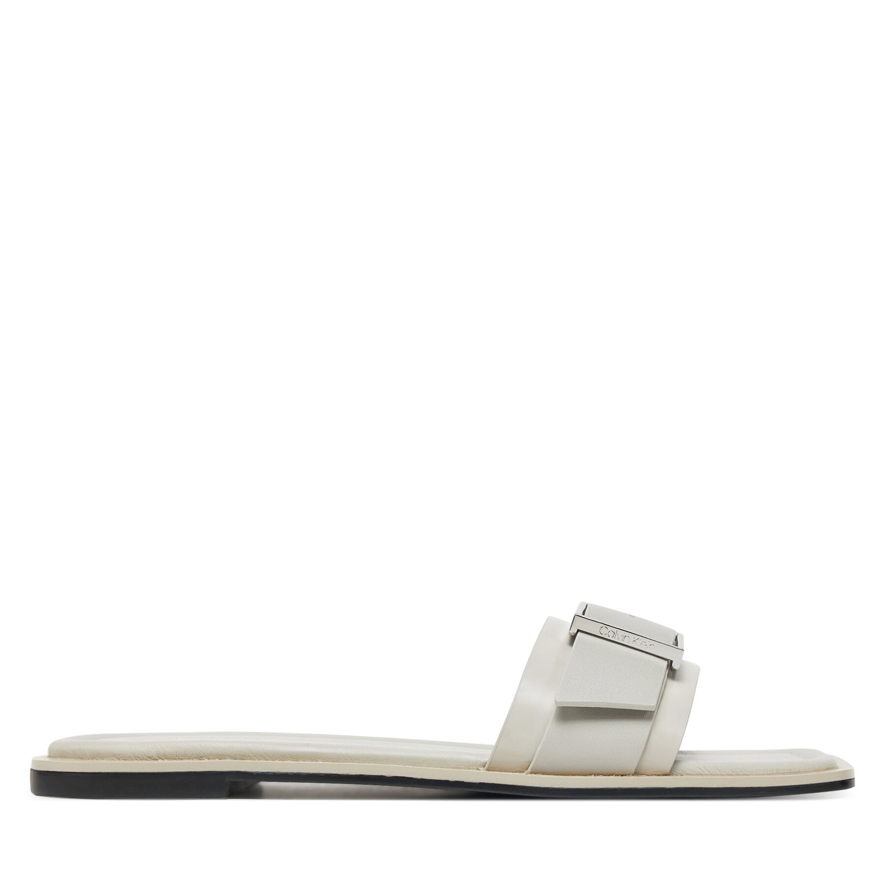 Calvin Klein Чехли Flat Slide W/Buckle - Lth HW0HW02490