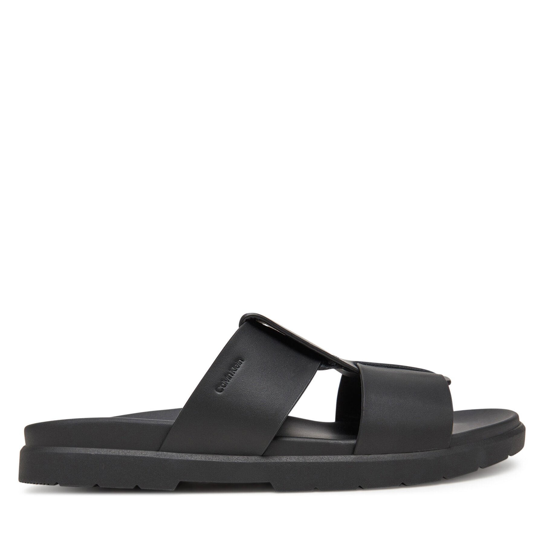 Calvin Klein Чехли Lug Sandal Double T Lth HM0HM01734
