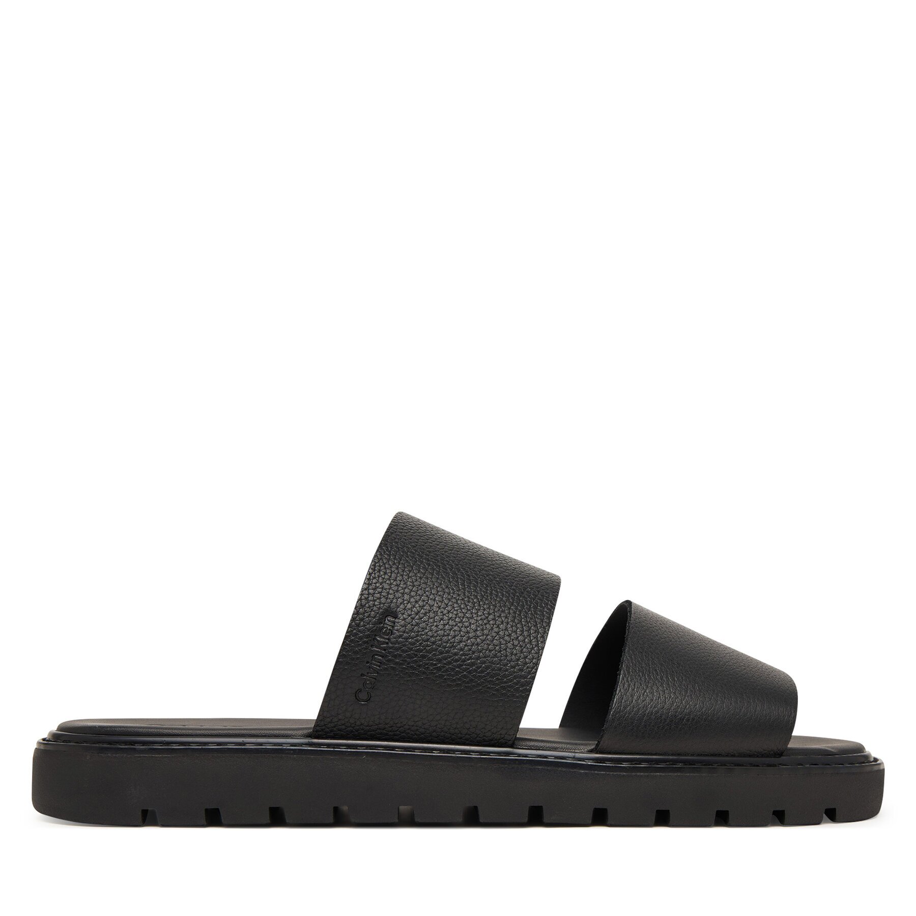 Calvin Klein Чехли Sq Molded Sandal Db Lth HM0HM02234