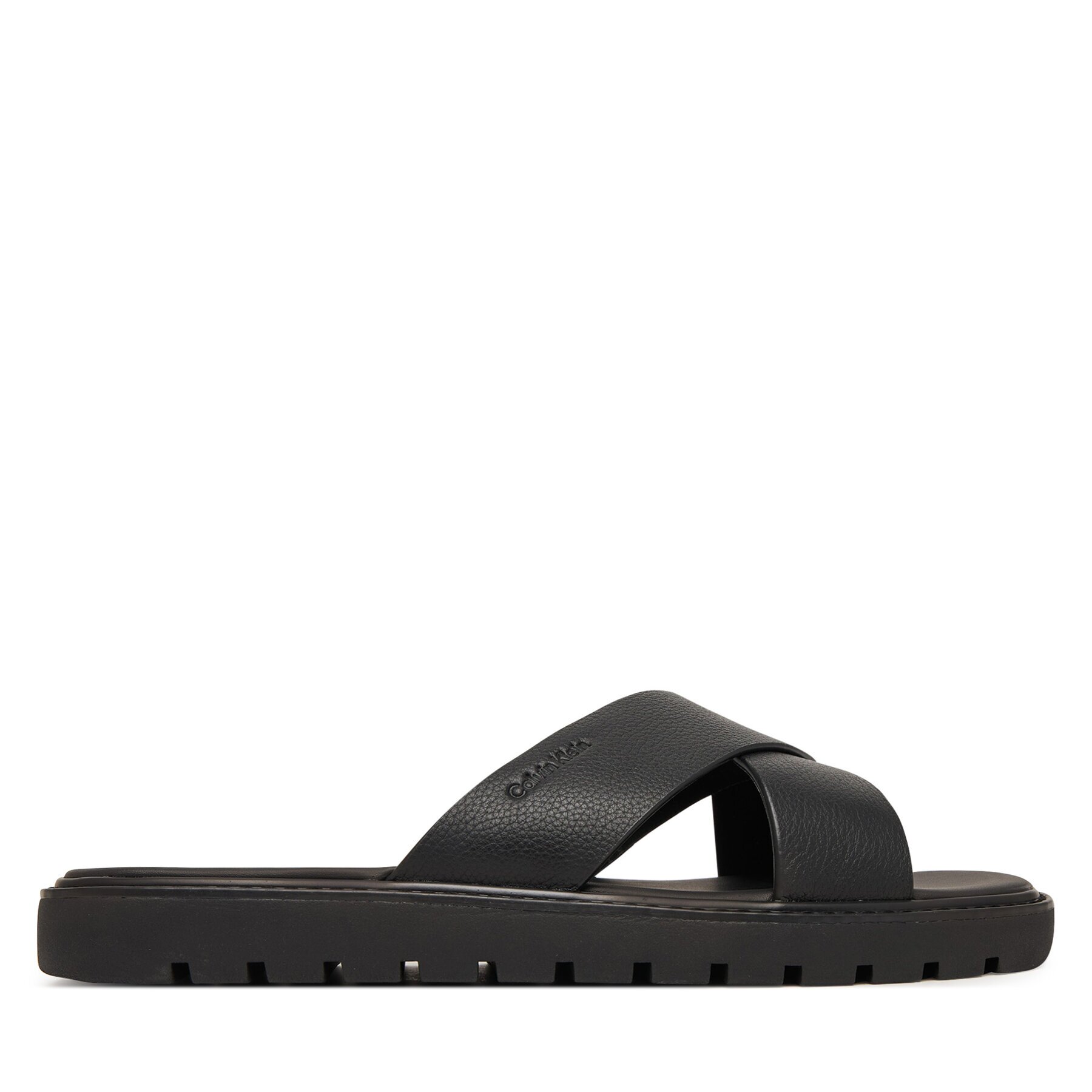 Calvin Klein Чехли Sq Molded Sandal Xcross Lth HM0HM02235
