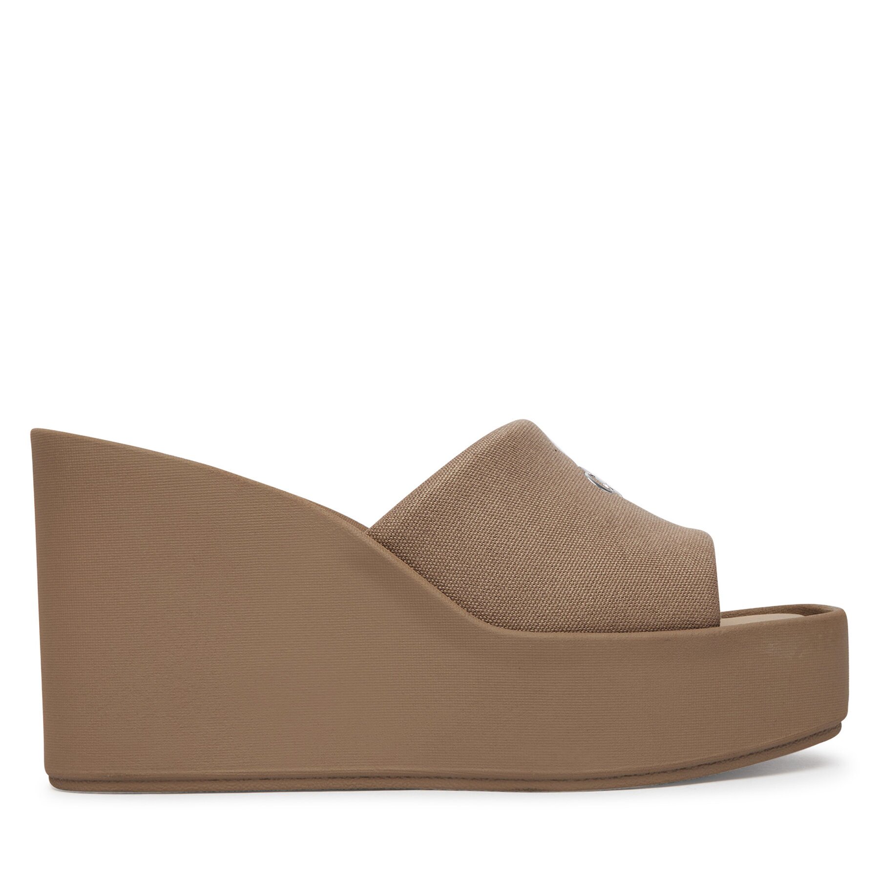 Calvin Klein Чехли Wedge 70 Sndl Canv Mg HW0HW03134