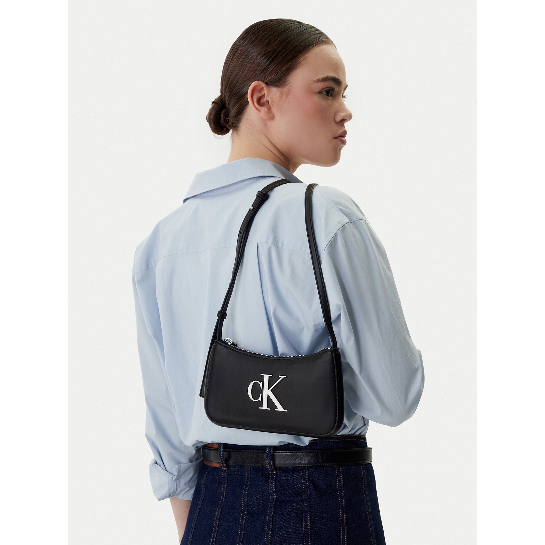 Calvin Klein Дамска чанта Bold Ck Mini Bag LV04F1125G