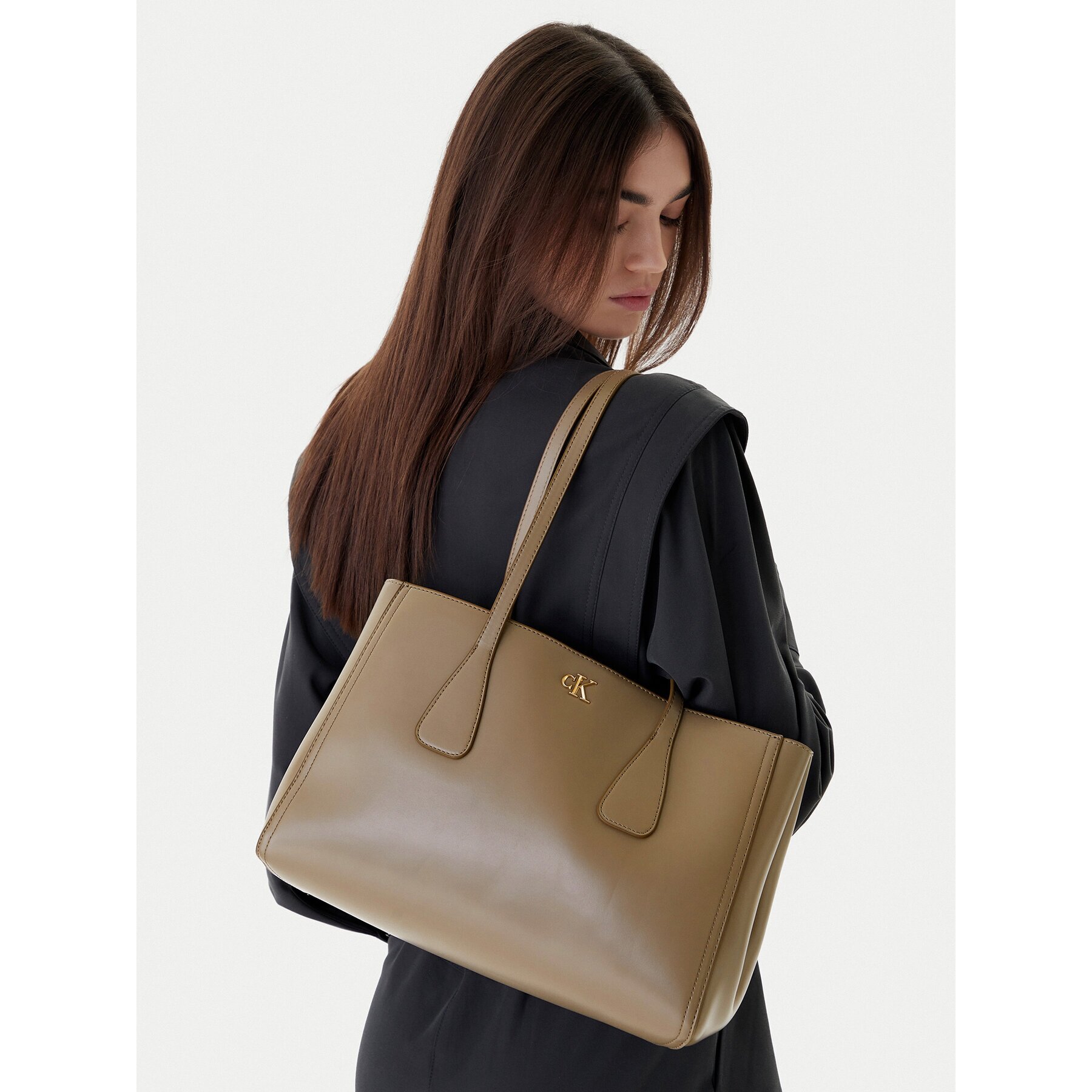 Calvin Klein Дамска чанта Ck Medium Work Tote LV04F3442G