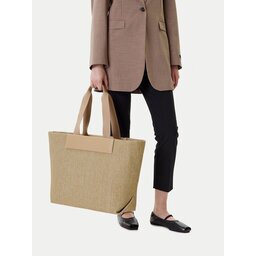 Calvin Klein Дамска чанта Ck Raffia Large Shopper K60K613025