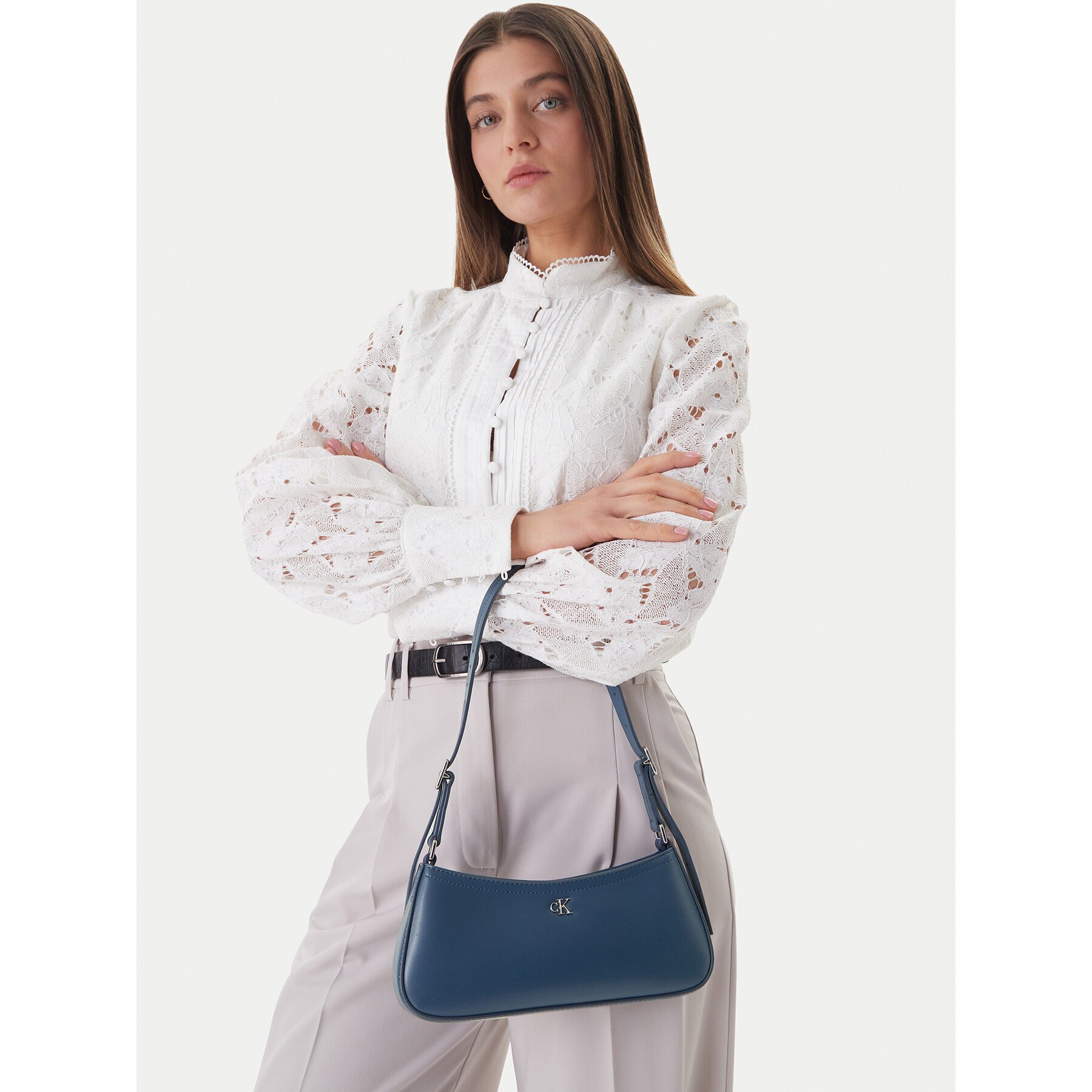 Calvin Klein Дамска чанта Ck Small Shoulder Bag LV04F3170G