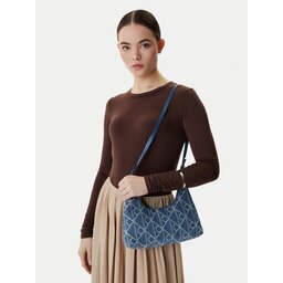 Calvin Klein Дамска чанта Emblem Aop Denim Shoulder Bag LV04F3431G