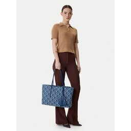 Calvin Klein Дамска чанта Emblem Aop Denim Tote W/ Pouch LV04F3428G