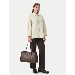Calvin Klein Дамска чанта Emblem Aop Medium Work Tote LV04F3786G