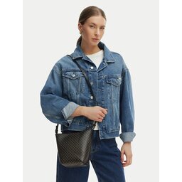 Calvin Klein Дамска чанта Emblem Aop Sm Bucket Crossbody LV04F3506G