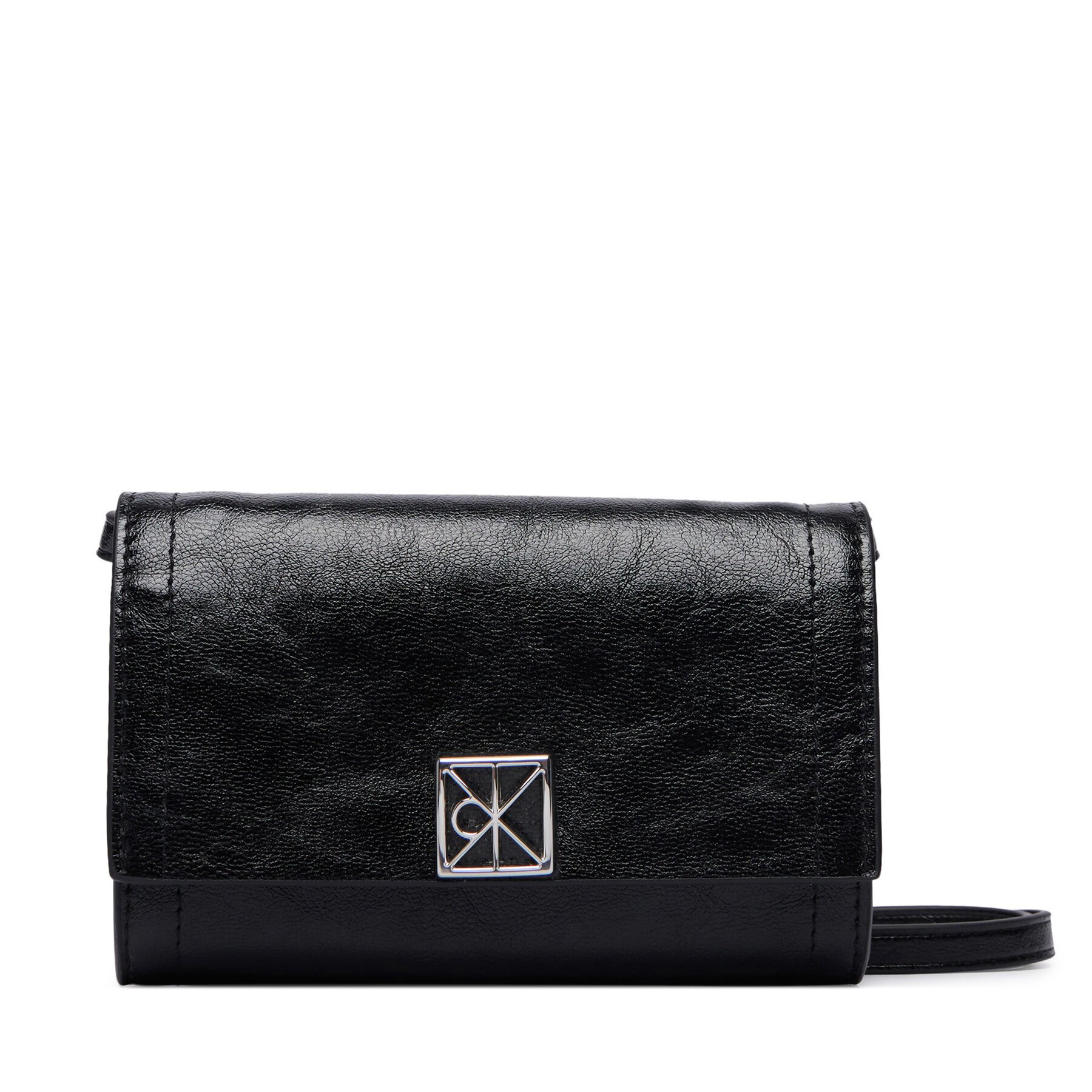 Calvin Klein Дамска чанта Emblem Wallet On Strap LV04F1218G