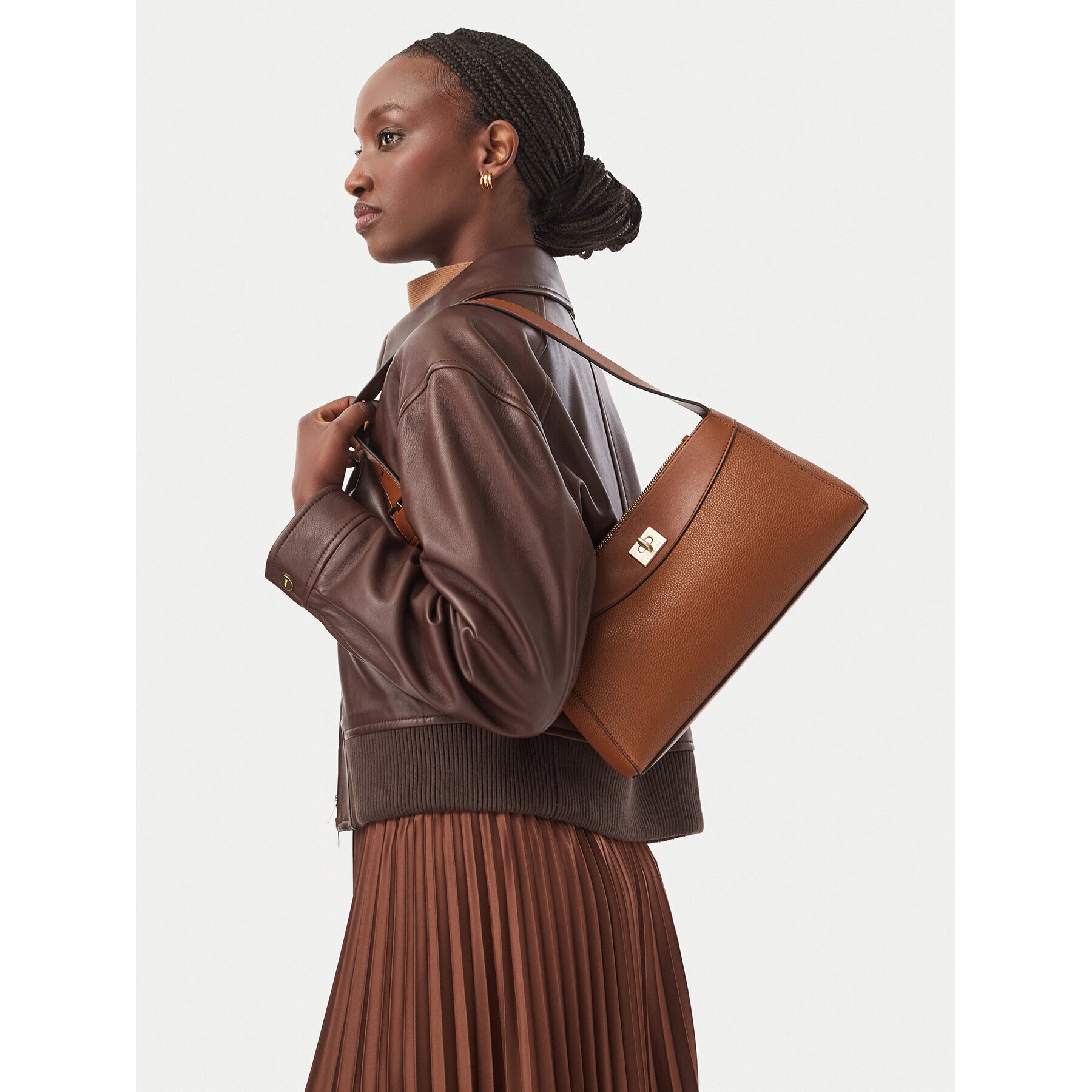 Calvin Klein Дамска чанта Mix Media Shoulder Bag LV04F3886G