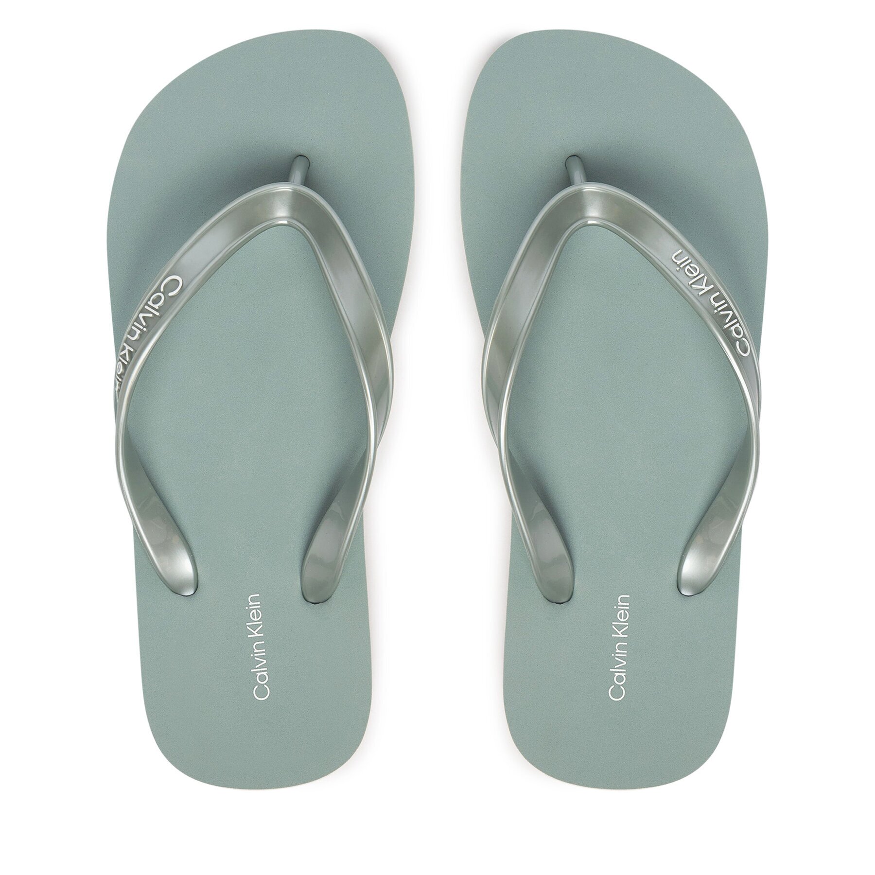 Calvin Klein Джапанки Arwa HW0HW02956 Зелен