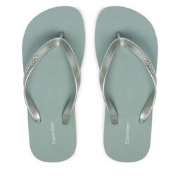 Calvin Klein Джапанки Arwa HW0HW02956 Зелен