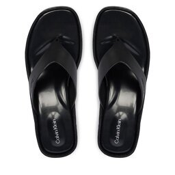 Calvin Klein Джапанки Block Heel Sndl Thong Lth HW0HW02913