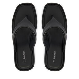 Calvin Klein Джапанки Wedge 70 Sndl Thong Lth HW0HW02880