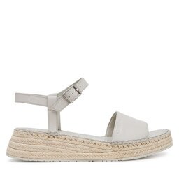 Calvin Klein Еспадрили Wedge Rope Sandal Lth HW0HW02546