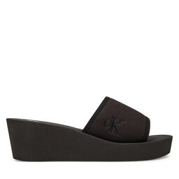 Calvin Klein Jeans Чехли Beach Wedge Slide Canvas YW0YW01725