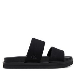 Calvin Klein Jeans Чехли Flat Molded Dbl Bar Sandal Cv YM0YM01222