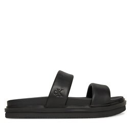 Calvin Klein Jeans Чехли Flat Molded Doublebar Sandal Lth YM0YM01226