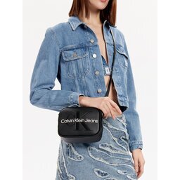 Calvin Klein Jeans Дамска чанта Sculpted Camera Bag18 Mono K60K610275