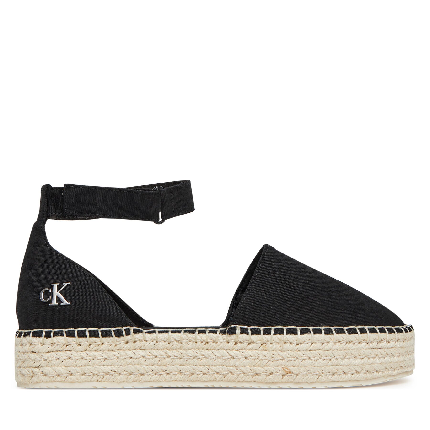 Calvin Klein Jeans Еспадрили Flatform Espadrille Sling Mg YW0YW01735