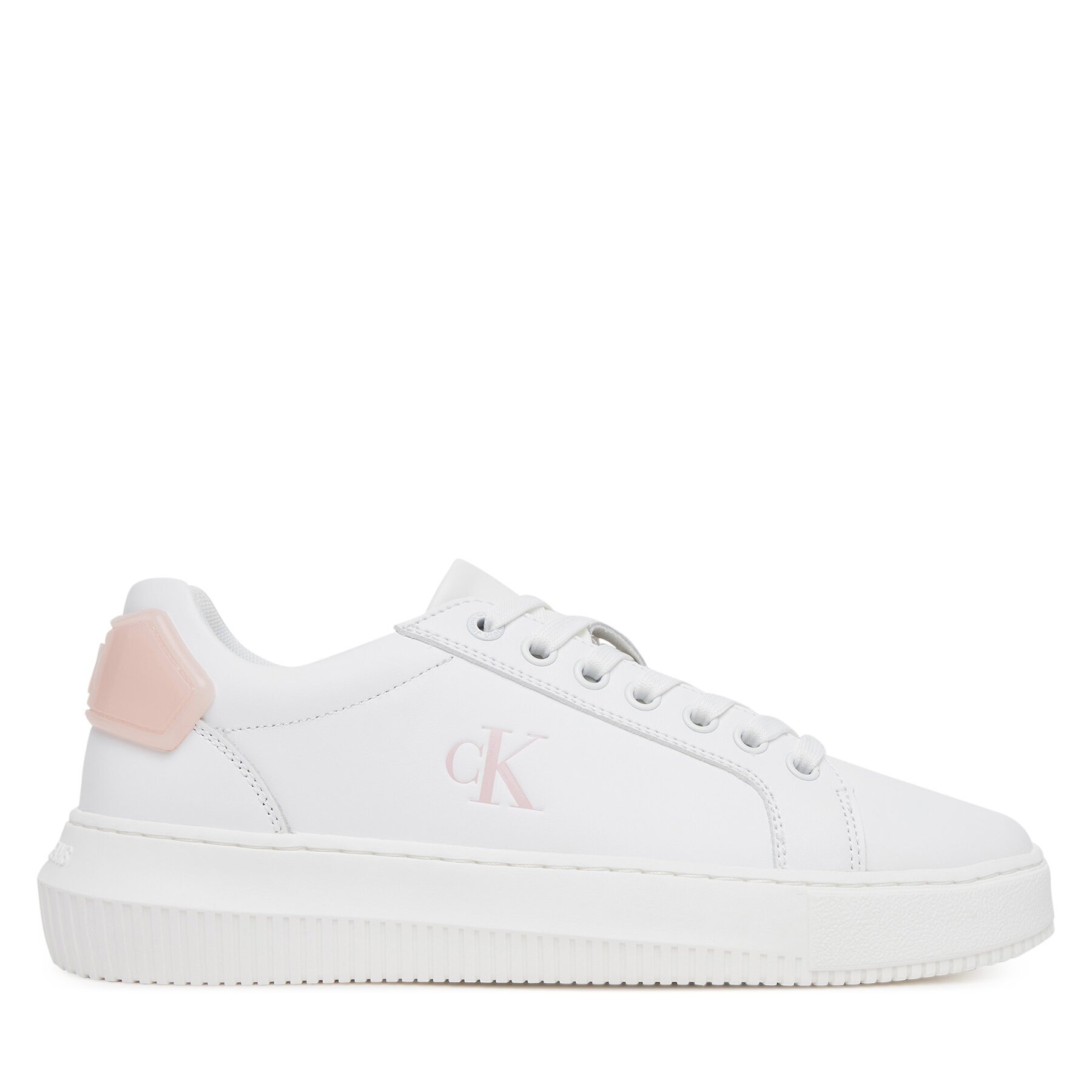 Calvin Klein Jeans Сникърси Chunky Cupsole Ru Patch Lth Wn YW0YW01846