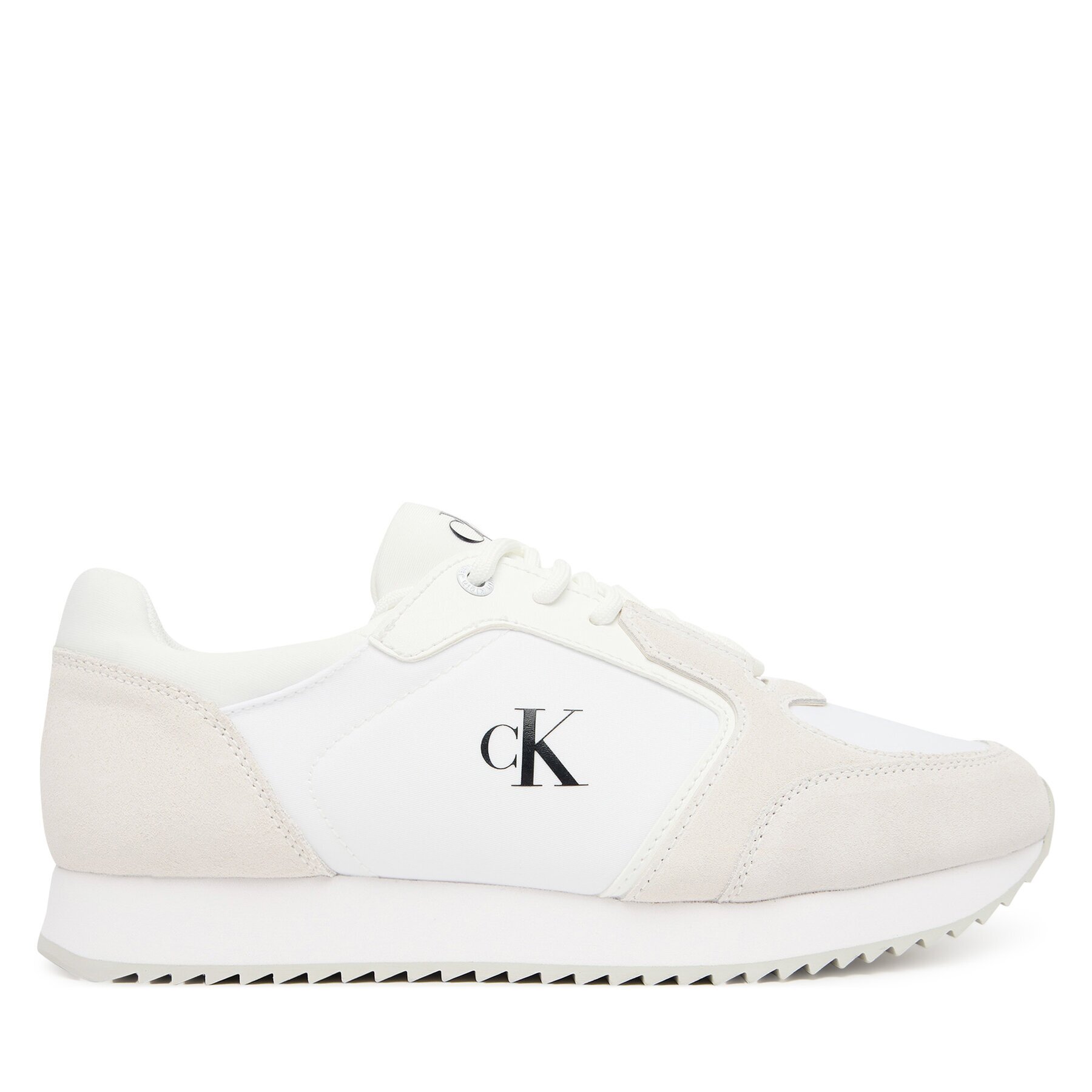 Calvin Klein Jeans Сникърси Runner Laceup Sock Mg Nylon Mix YW0YW01644