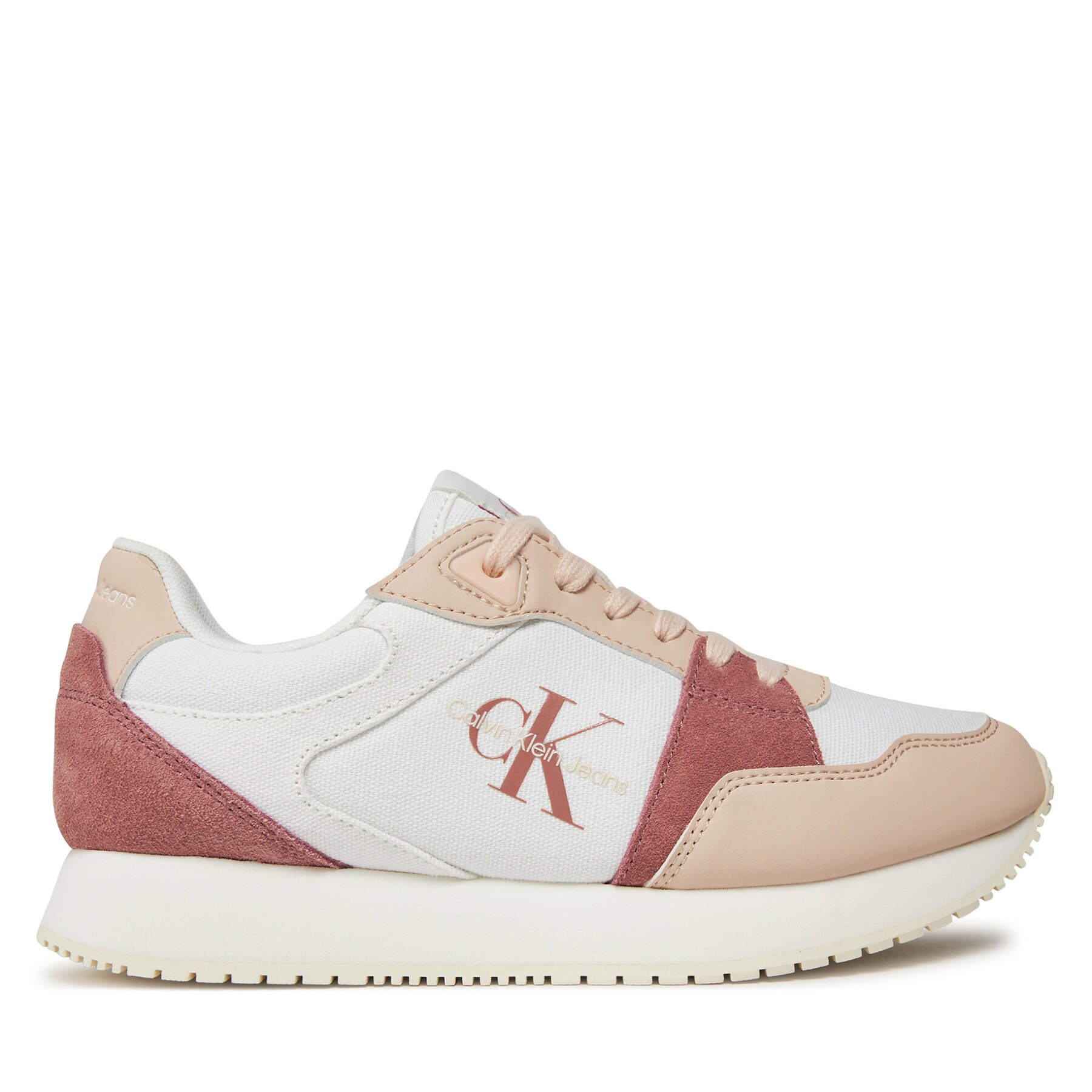 Calvin Klein Jeans Сникърси Runner Low Lace Mix Ml Btw YW0YW01436