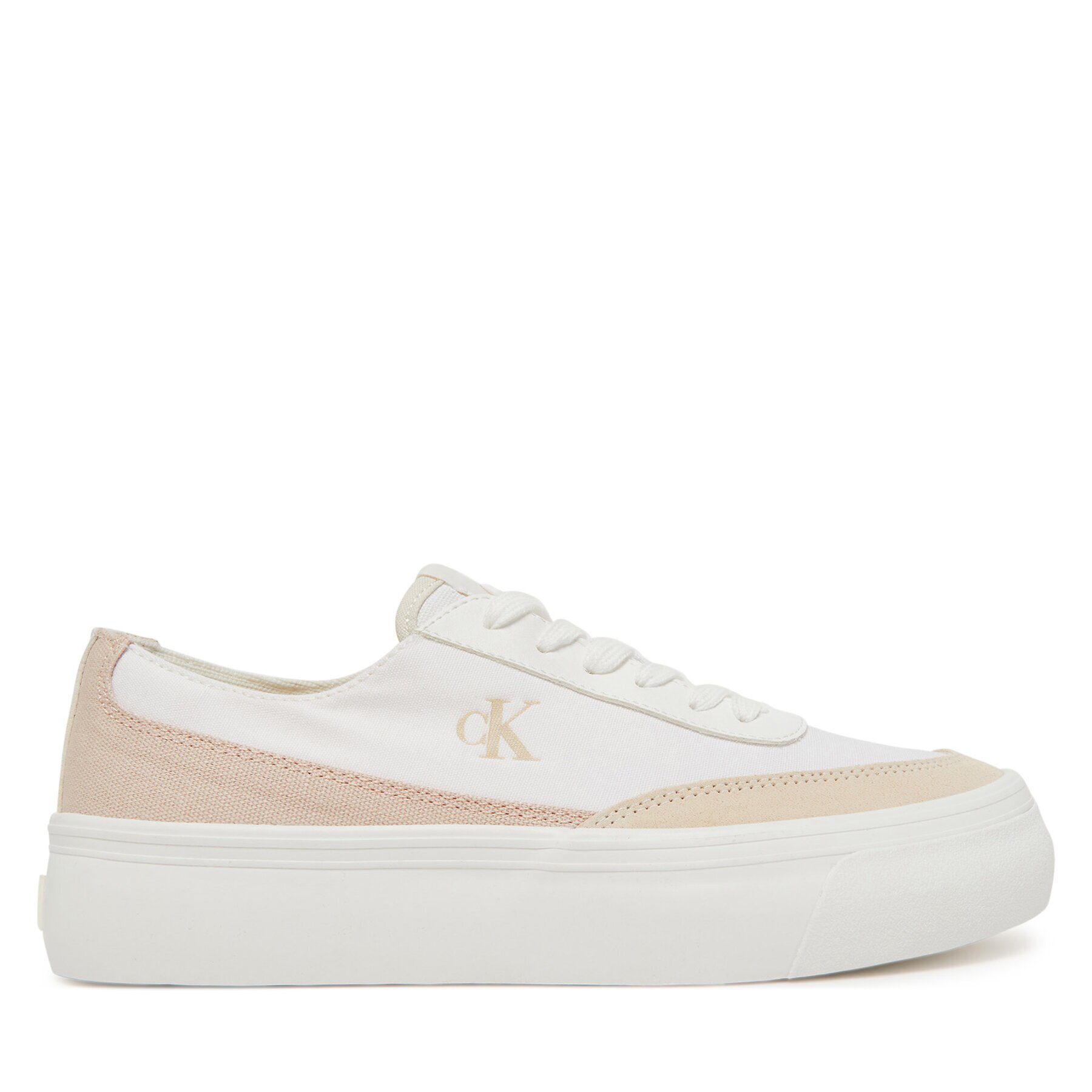 Calvin Klein Jeans Сникърси Vulc Flatform Low Cv Mix Mg YW0YW01770