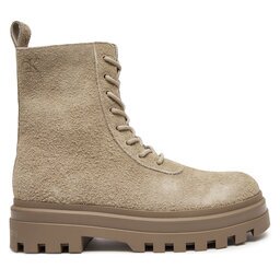 Calvin Klein Jeans Туристически oбувки Lugged Lace Zip Boot Oxf Hr Su YM0YM01068