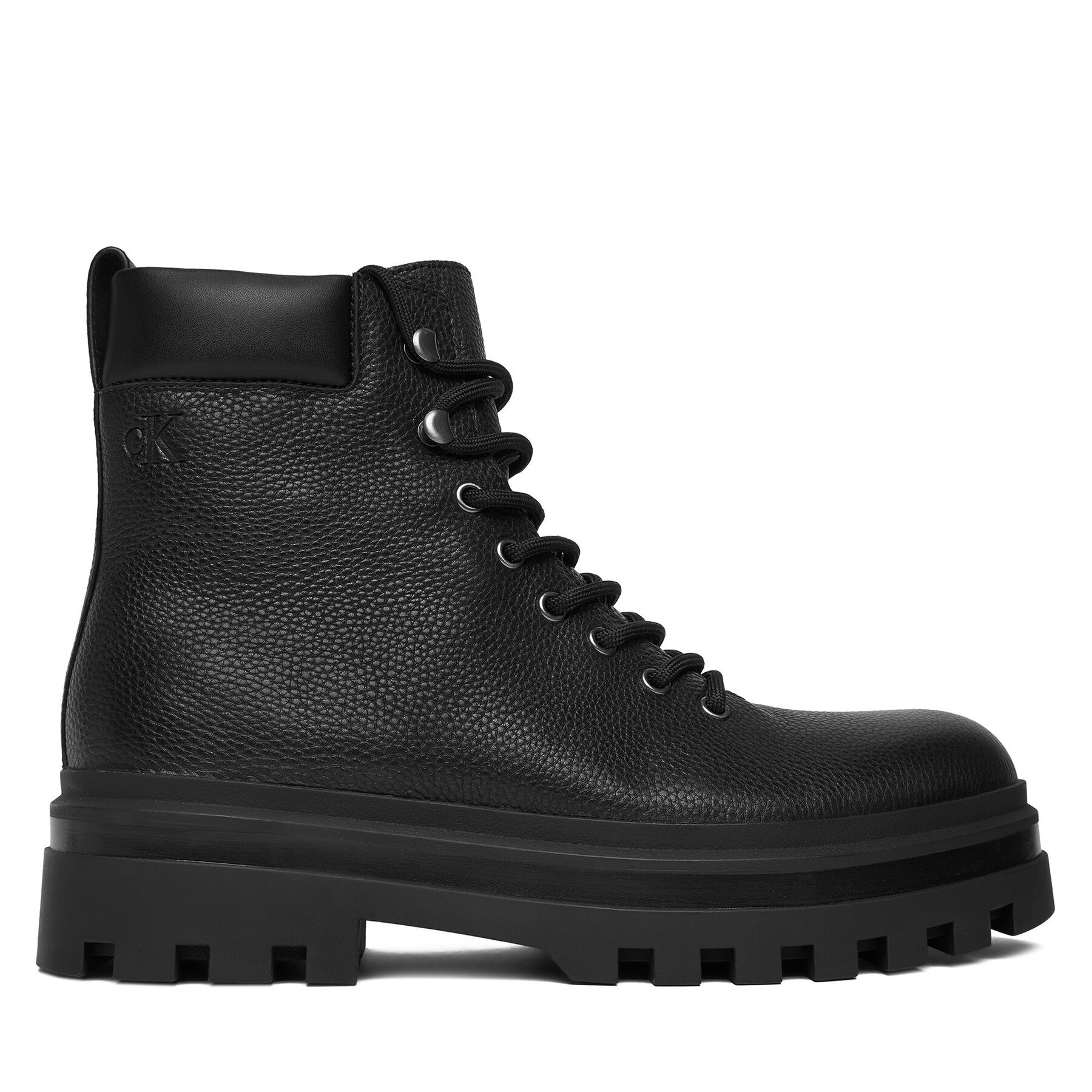 Calvin Klein Jeans Зимни обувки Lugged Hiking Lace Up Lth YM0YM01336