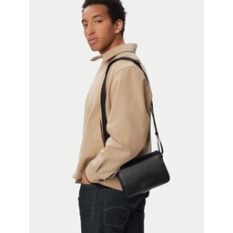 Calvin Klein Мъжка чантичка Emblem Aop Coated Small Flap Mes LV04D3396G