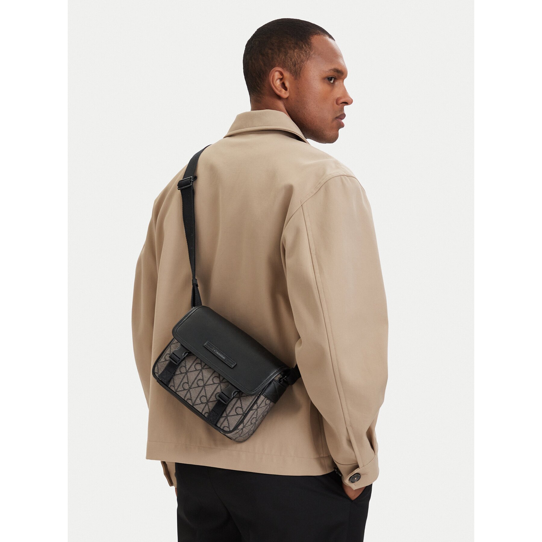 Calvin Klein Мъжка чантичка Mixed Emblem Aop LV04D3451G