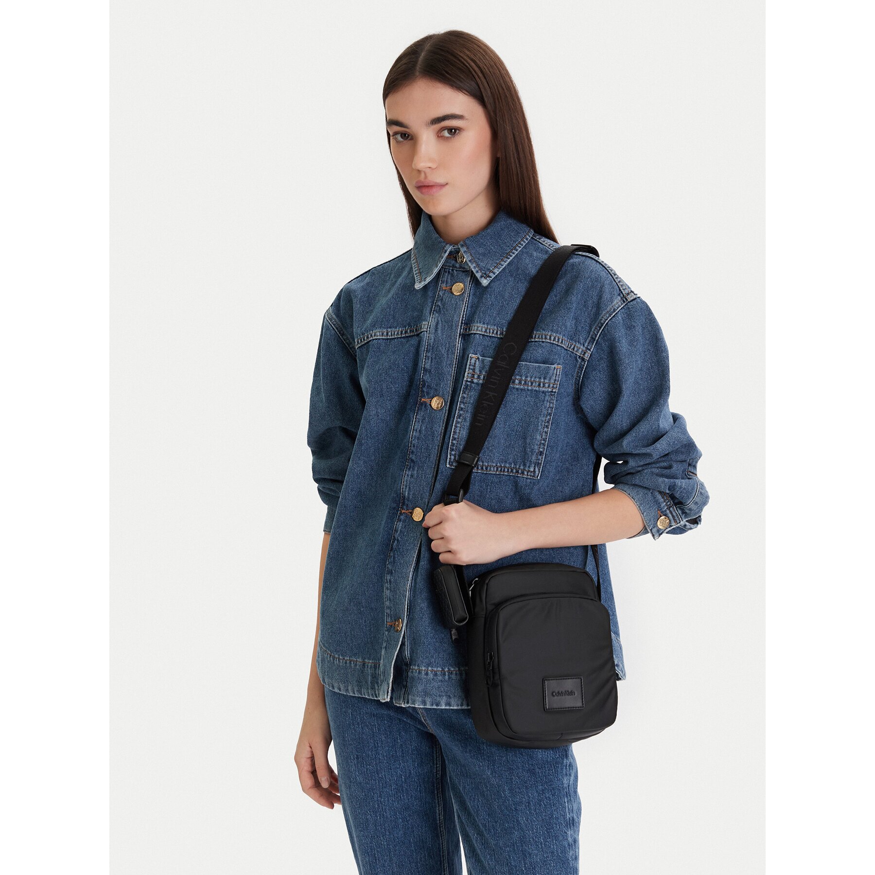 Calvin Klein Мъжка чантичка Puffer Utility Reporter LV04D3200G
