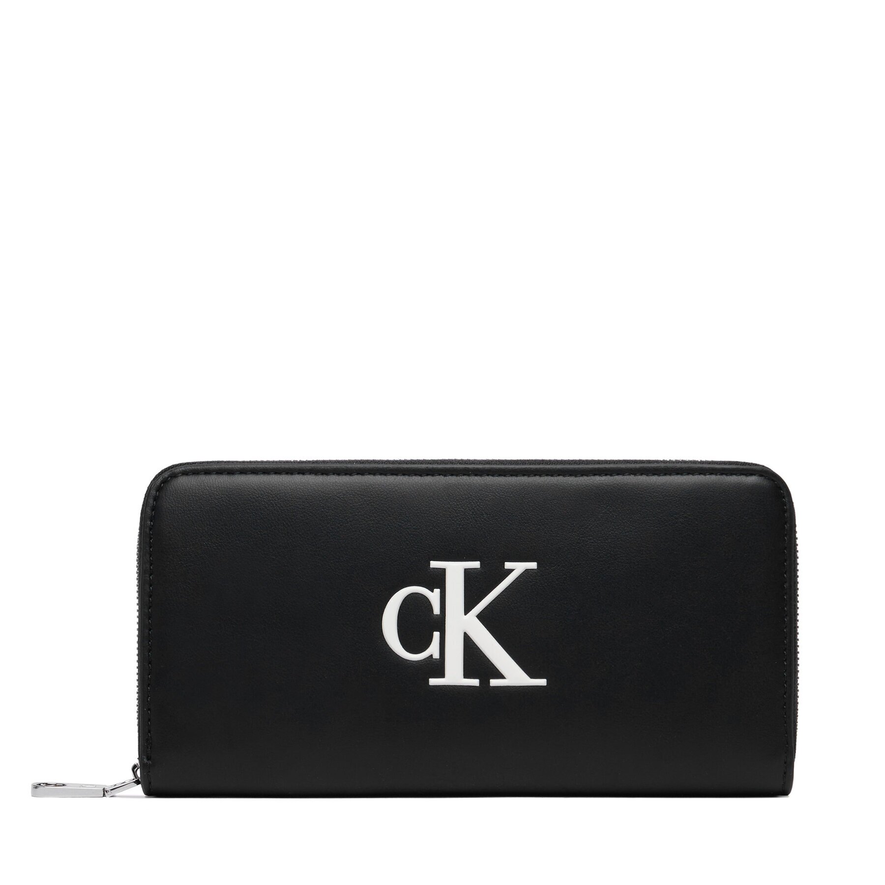 Calvin Klein Портфейл Bold Ck Long Zip Around LV04F1077G