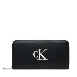 Calvin Klein Портфейл Bold Ck Long Zip Around LV04F1077G