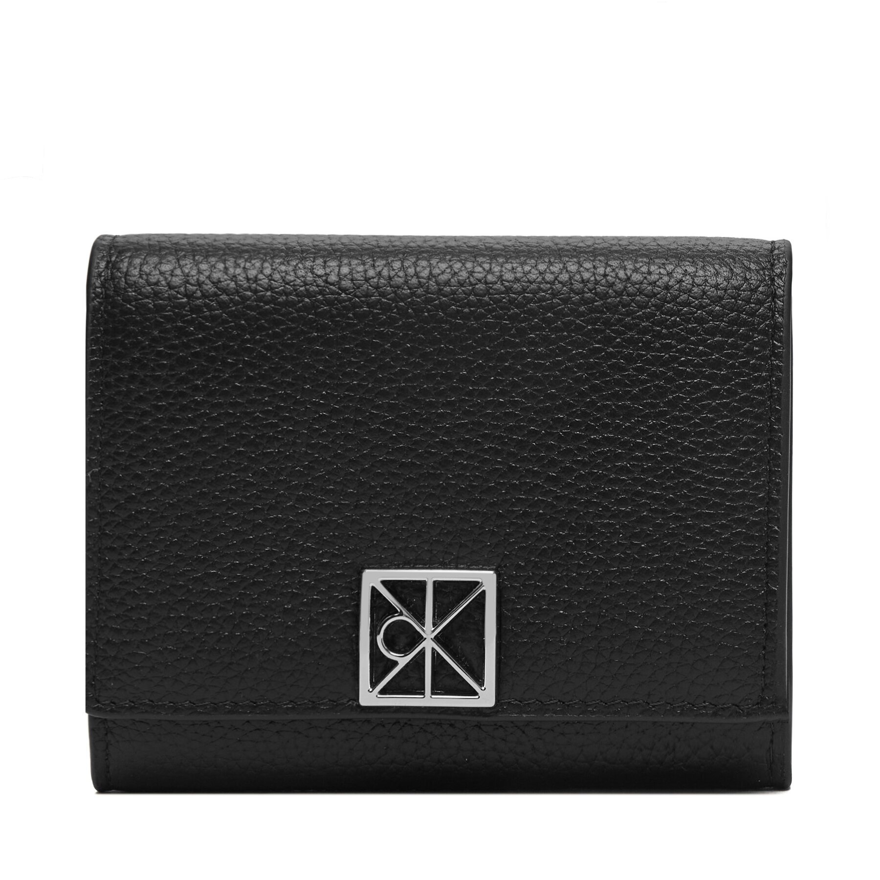 Calvin Klein Портфейл Emblem Hw Pebble Trifold W/Zip LV04F1128G