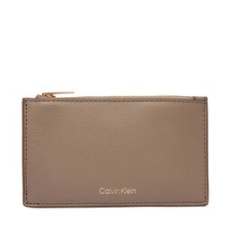 Calvin Klein Портфейл Foil Logo Top Zip Cardcase LV04F1090G