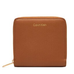 Calvin Klein Портфейл Foil Logo Medium Zip Around LV04F1120G