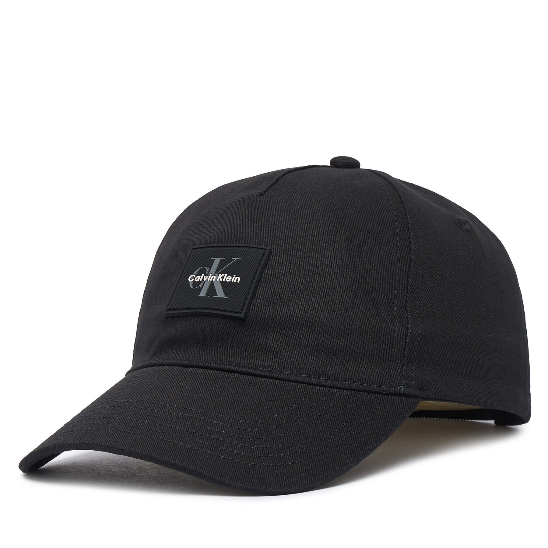 Calvin Klein Шапка с козирка Monologo Rubber Patch Bb Cap LV04D5136G