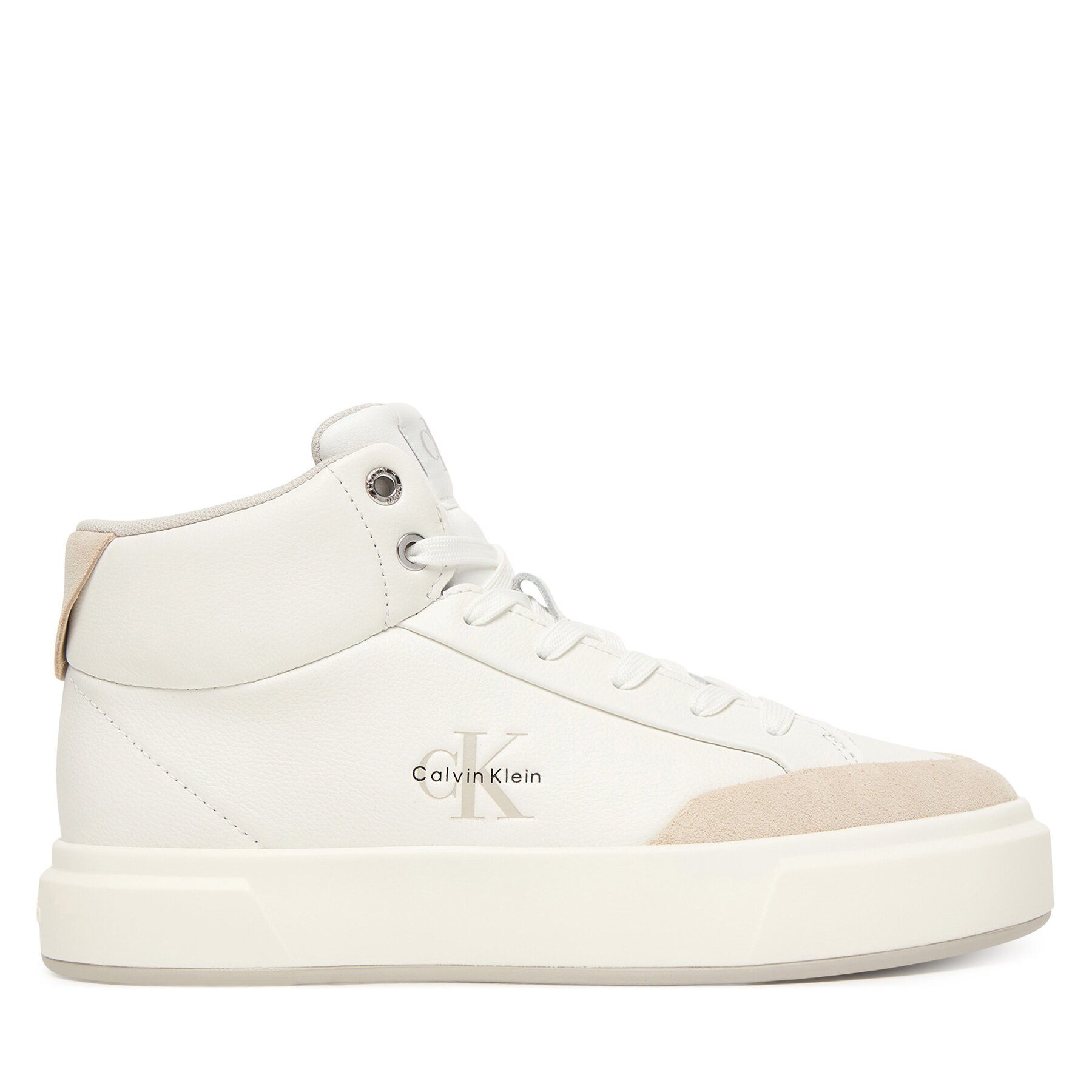 Calvin Klein Сникърси Basket Cups High Laceup Lth Mix YW0YW02024