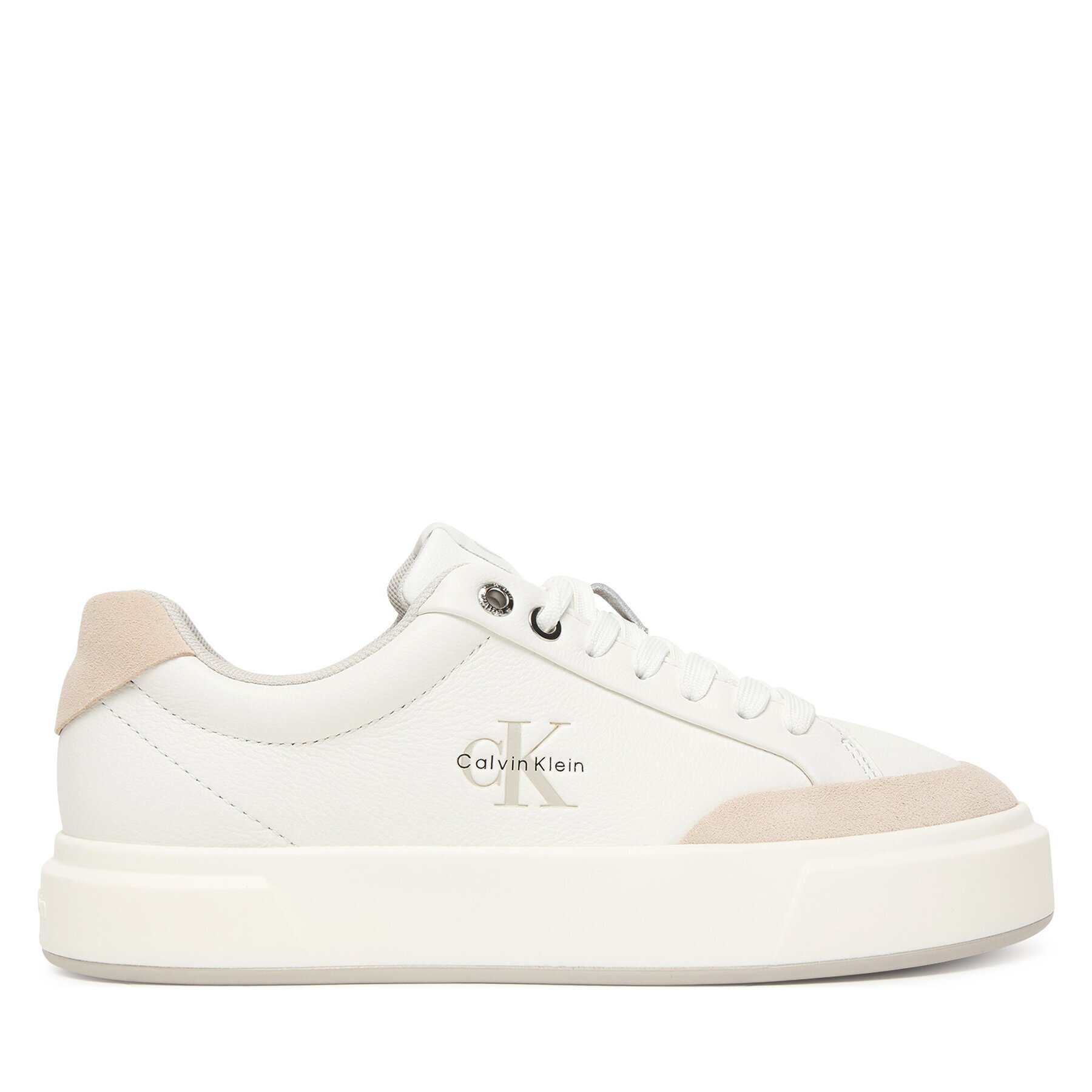Calvin Klein Сникърси Basket Cupsole Laceup Lth Mix YW0YW02023