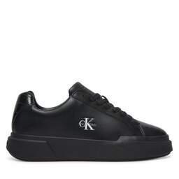 Calvin Klein Сникърси Chunky Cups Laceup Lth Bt Croc HW0HW03223