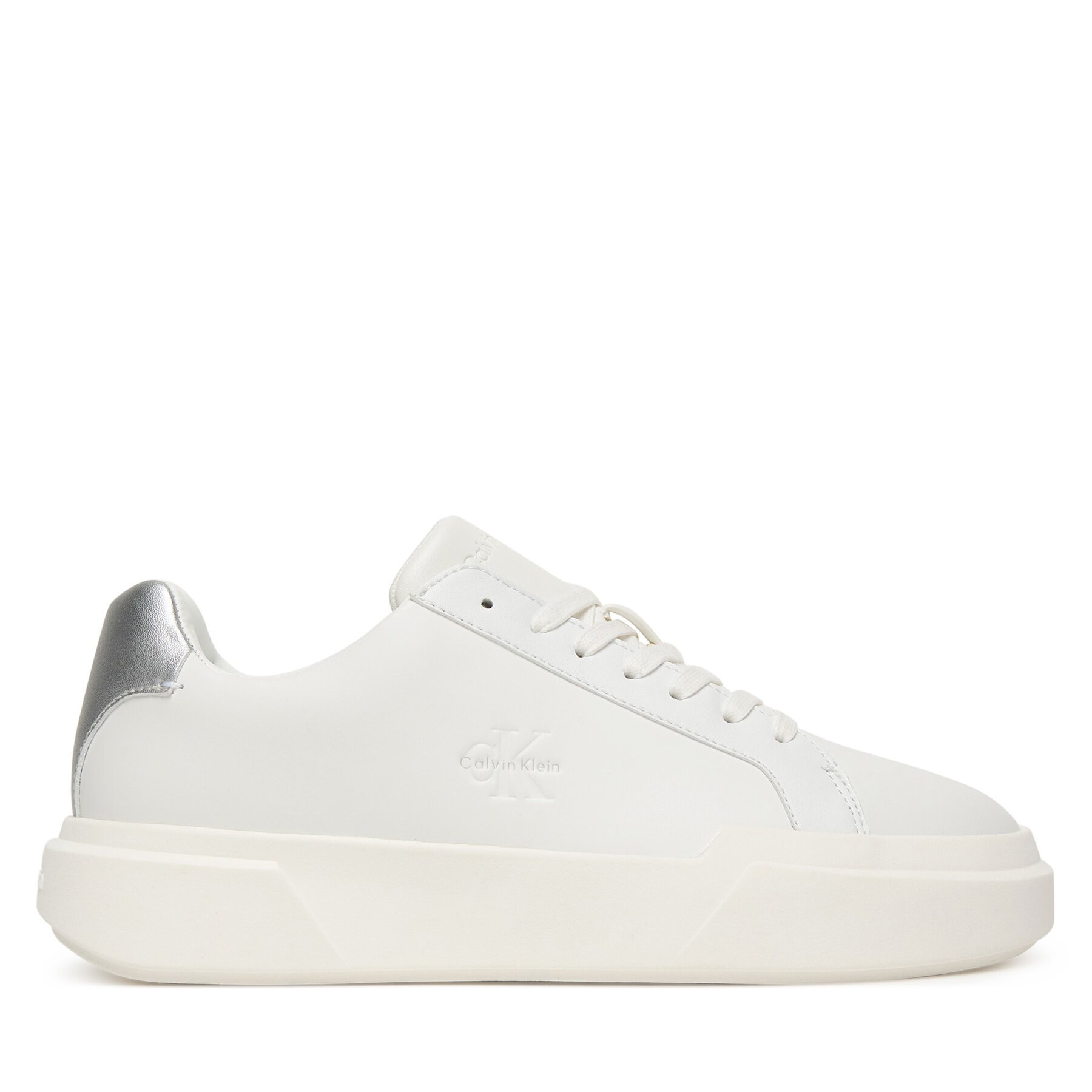 Calvin Klein Сникърси Chunky Cupsole Lace Up Lth Met YW0YW01948